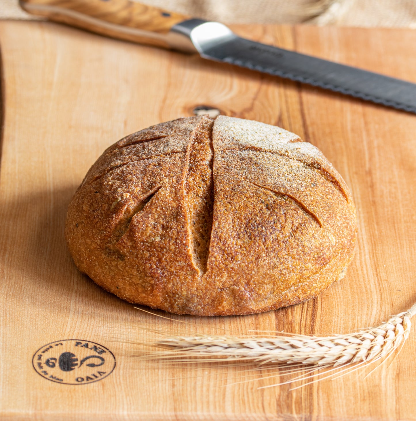 Pain à la fleur de fenouil sauvage de Sicile