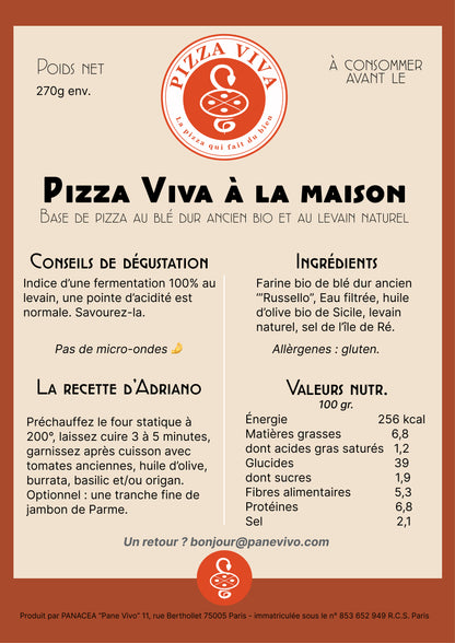 Pizza Viva à la maison