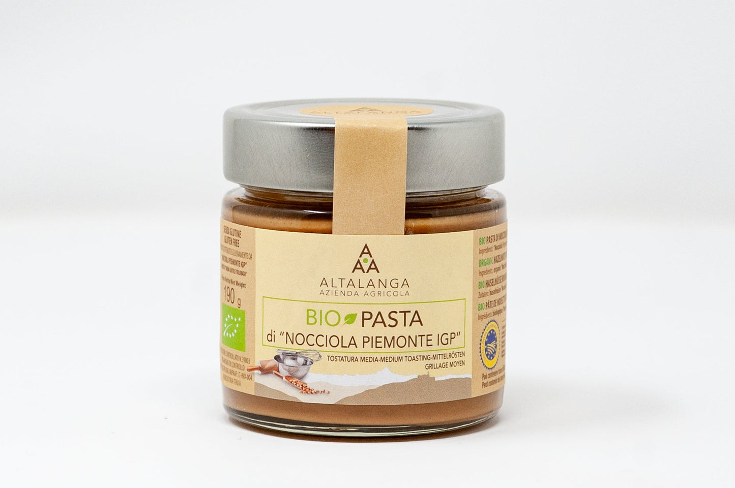 Purée de noisette I.G.P. du Piémont