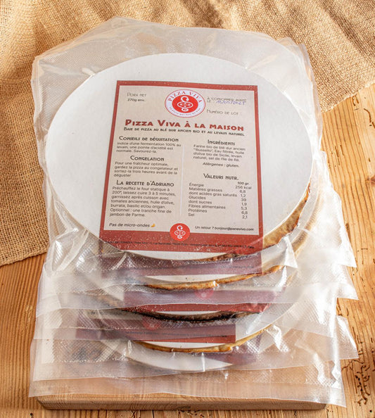 Pack 5 x Pizza Viva à la maison