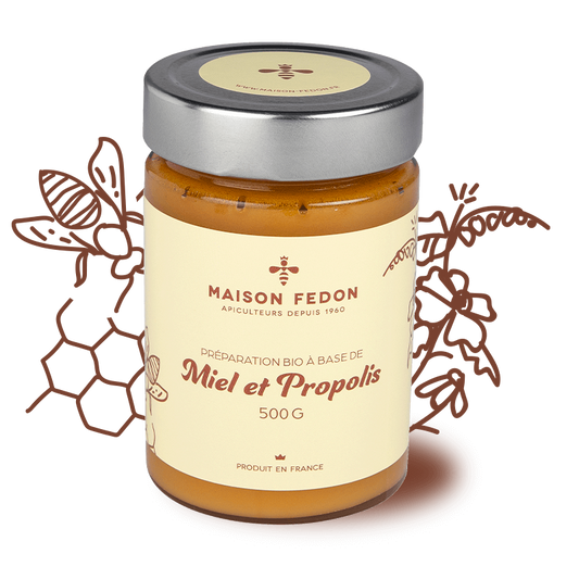 Miel cru bio de la Maison Fedon